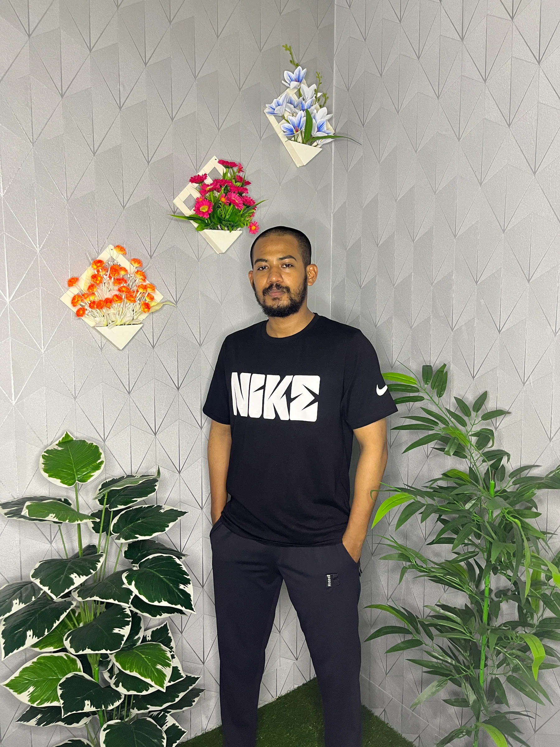 Premium Combed Cotton White T-Shirt-2