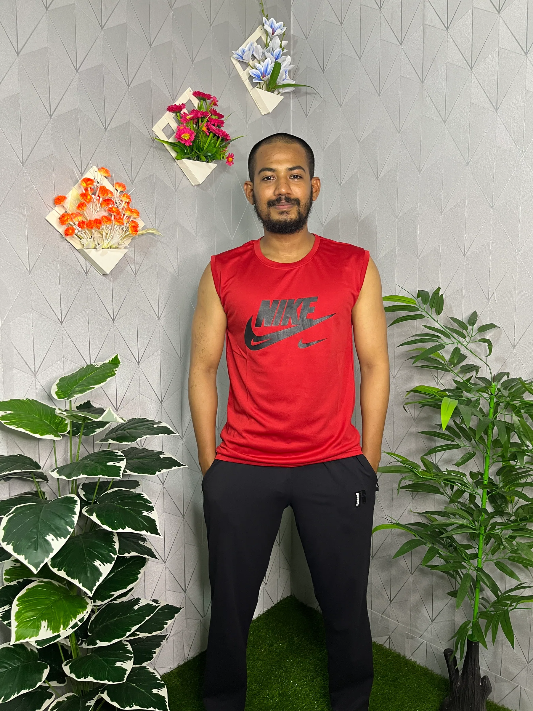 Premium Mesh Jersey Sleeveless T-shirt-2