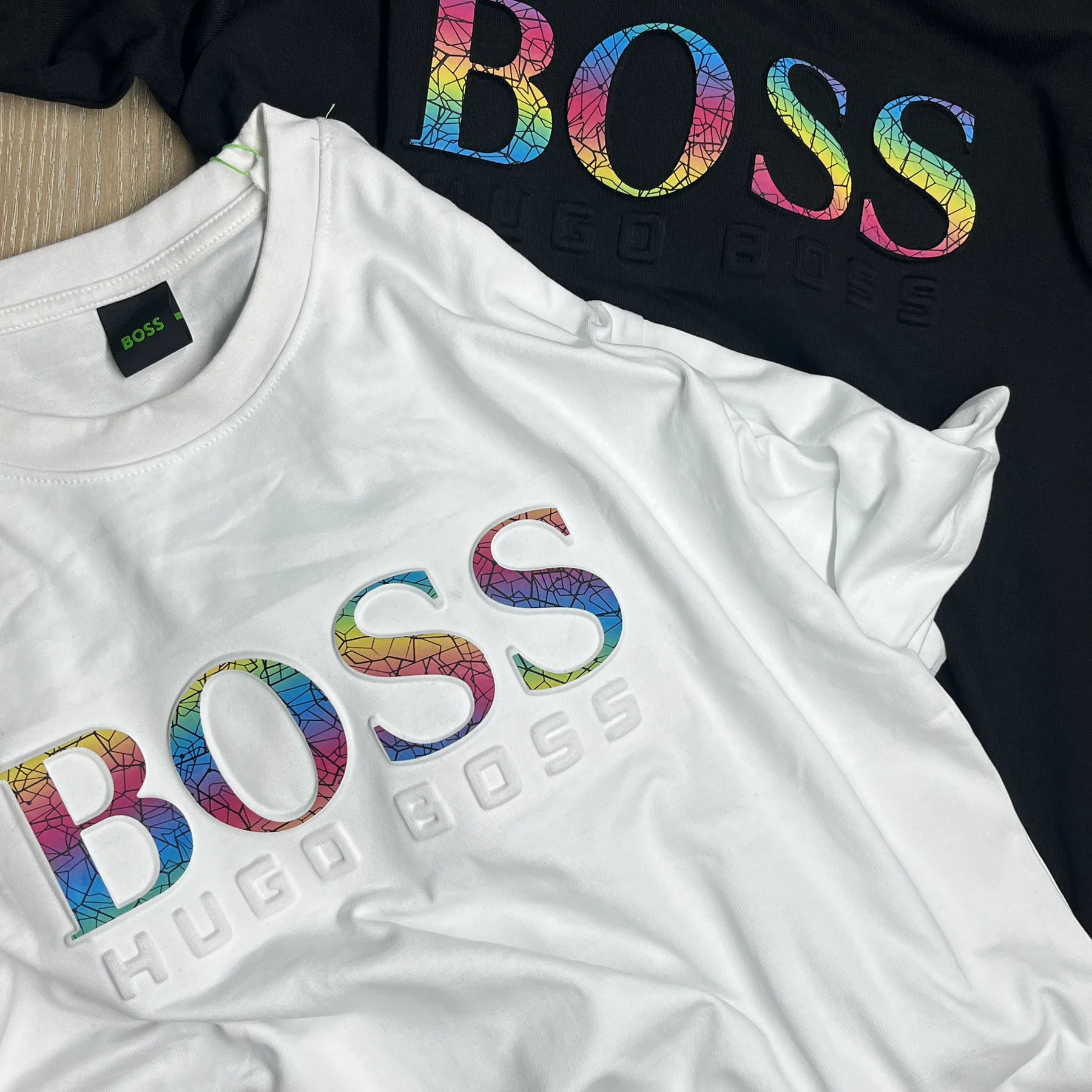 Premium Drop Shoulder T-Shirt – Emboss & Radium Print | ROYAL MART Combo Pack-2